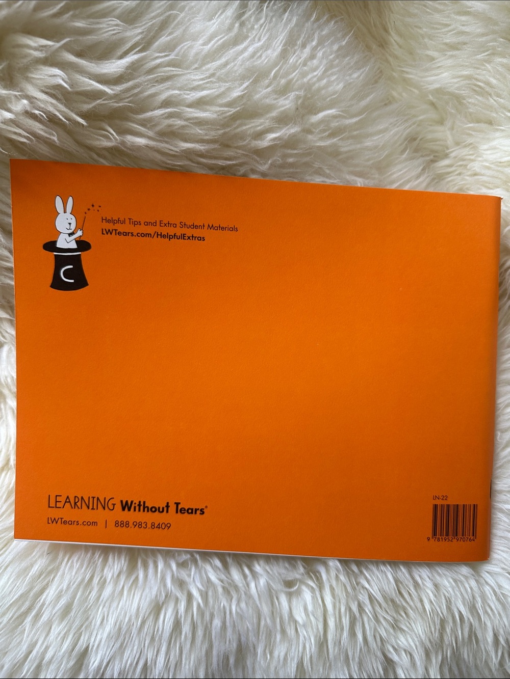 Handwriting Without Tears: Letters and Numbers For Me Workbook - Orange - Picture 3 of 3